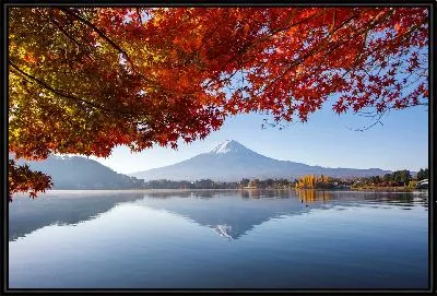 Гора Фудзияма в Японии