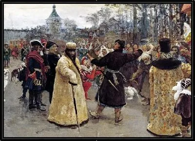 Приезд царей Петра и Иоанна (The arrival of the kings Peter and John)
