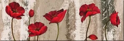 Картина маслом Сюжет с красными маками