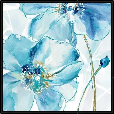 Бирюзовые маки