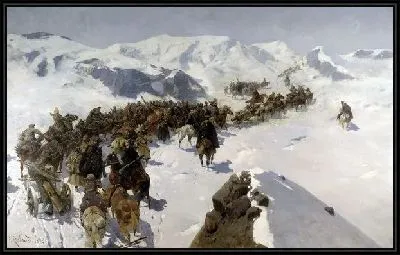 Переход князя Аргутинского через Кавказский хребет (Go Duke Argutinsky through the Caucasus Mountains)