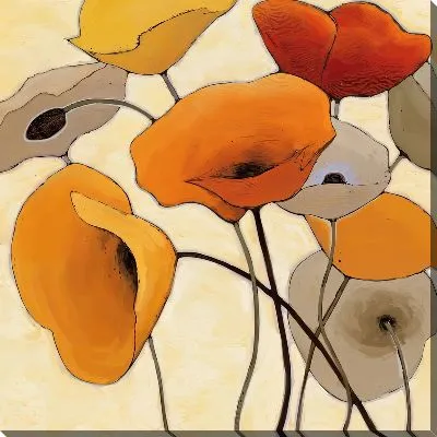 Картина маслом Композиция маков авангард