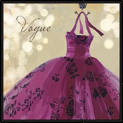 Картина Фиолетовое платье