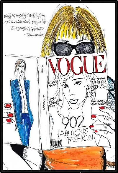 Картина Анна Винтур