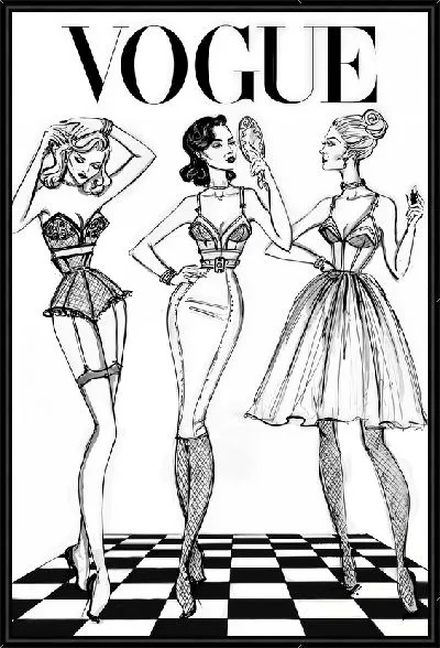 Картина Модницы