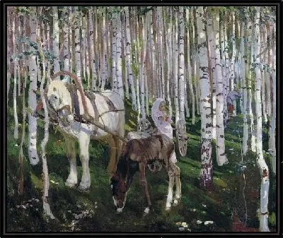 Картина В лесу (In the woods)