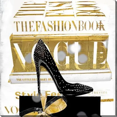 Картина маслом Черные туфли