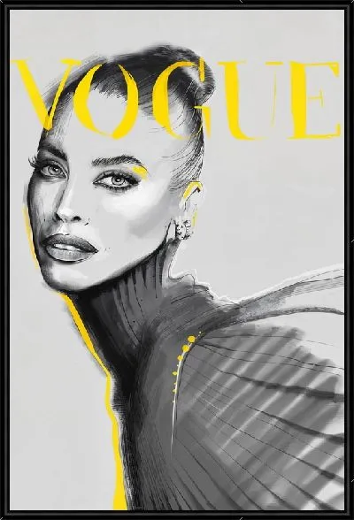 Картина Стильная девушка