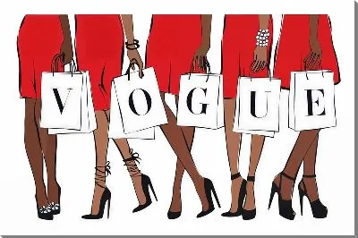 Модницы с пакетами