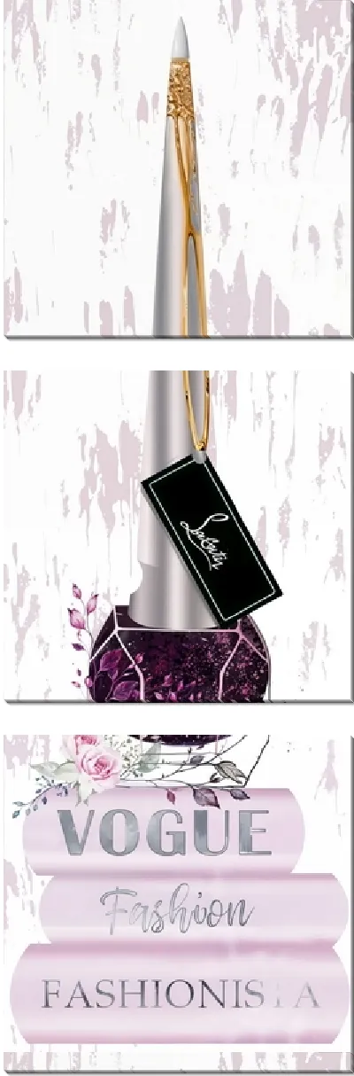 Модульная картина Косметика