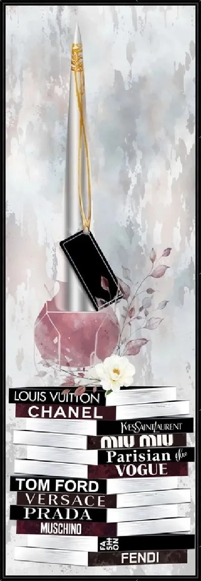 Картина Косметика и книги