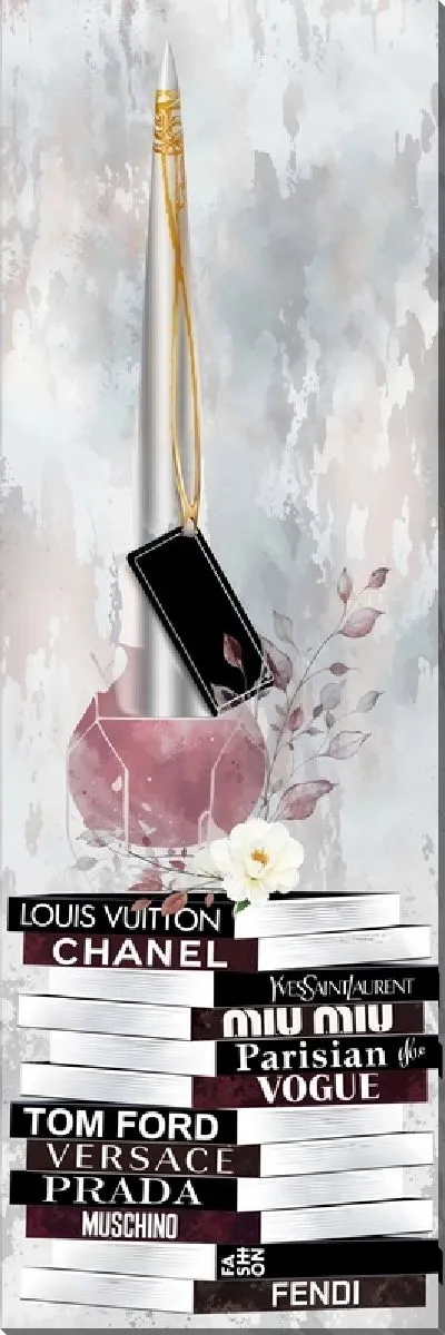 Постер Косметика и книги