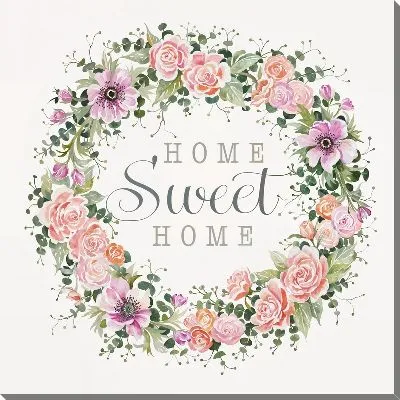 Картина маслом Home sweet home №2