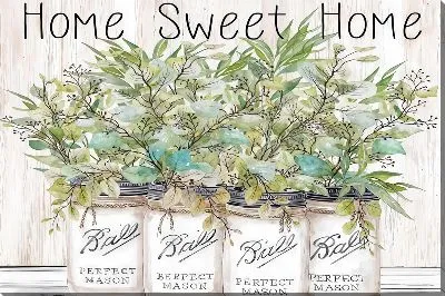 Картина маслом Home sweet home №3