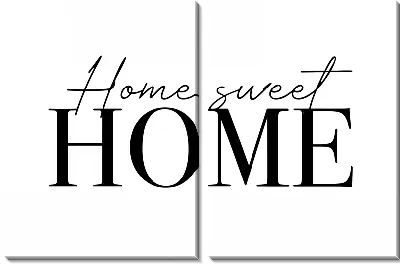 Модульная картина Надпись дом, милый дом