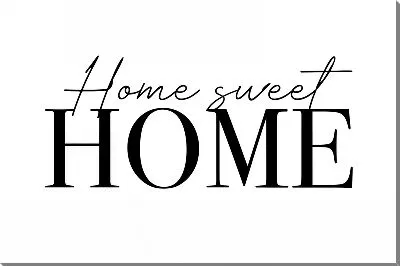 Надпись дом, милый дом