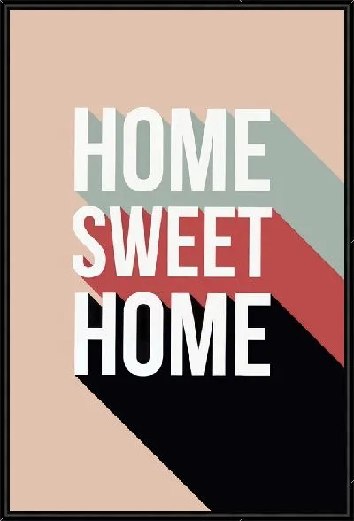 Картина Home sweet home №101