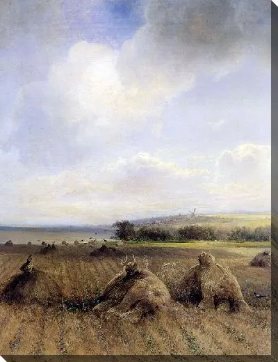 Картина К концу лета на Волге (By the end of the summer on the Volga)