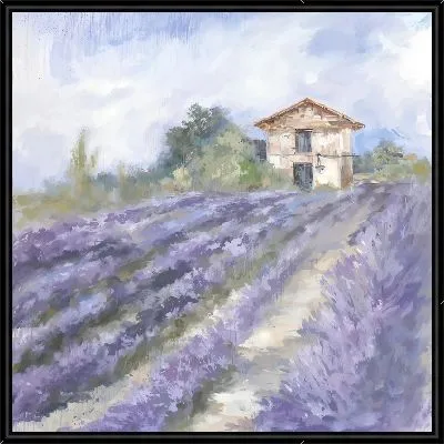 Картина Лавандовое поле в Провансе