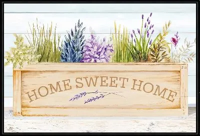 Картина Полевые цветы в горшке