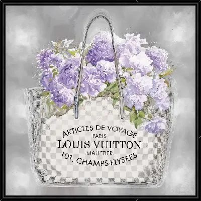 Картина Сумка с лавандой