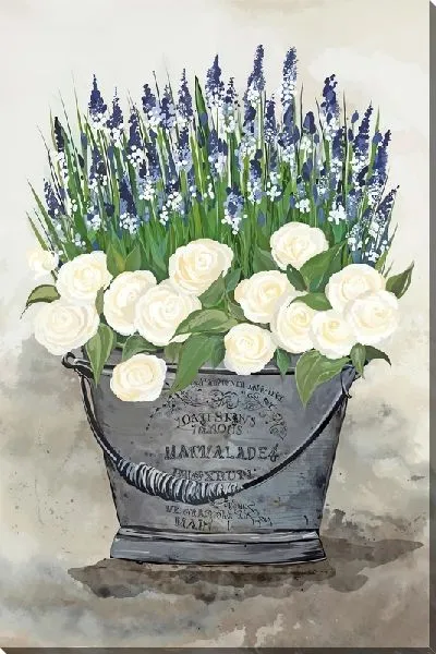 Картина маслом Натюрморт с лавандой