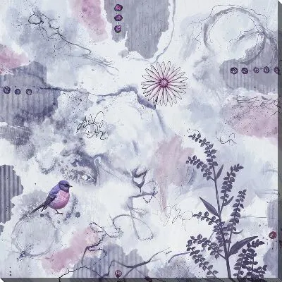 Картина маслом Композиция с лавандой