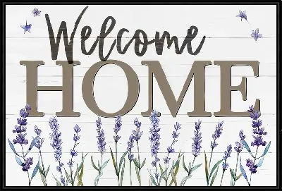 Картина Welcome home  и лаванда