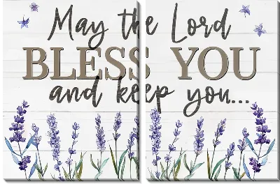 Модульная картина Bless you and keep you