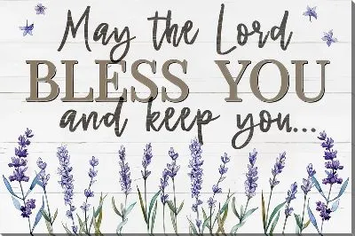 Картина маслом Bless you and keep you