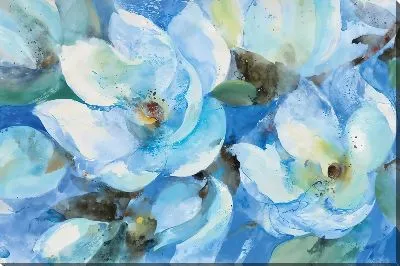 Картина маслом Цветки магнолии №2