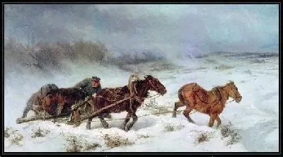 Картина Охота на медведя (Bear Hunt)