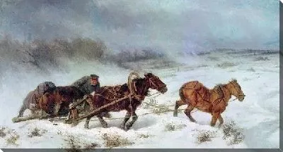 Картина Охота на медведя (Bear Hunt)