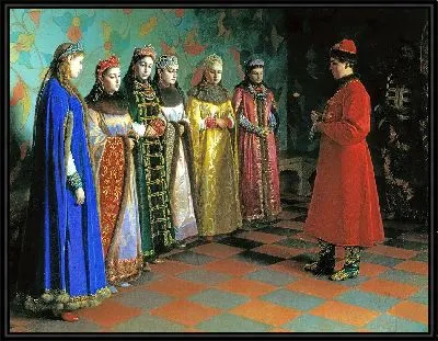 Выбор невесты царём Алексеем Михайловичем