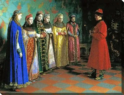 Выбор невесты царём Алексеем Михайловичем
