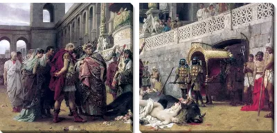 Картина Христианская Дирцея в цирке Нерона (Christian Dirtseya in the circus of Nero)