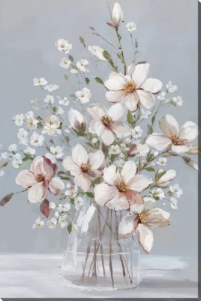 Постер Букет летней магнолии в вазе