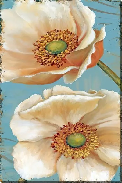 Картина маслом Два цветка магнолии №2