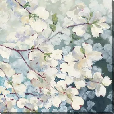 Картина маслом Цветущая магнолия №2