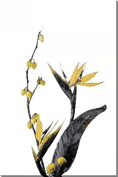 Картина маслом Стрелиция королевская