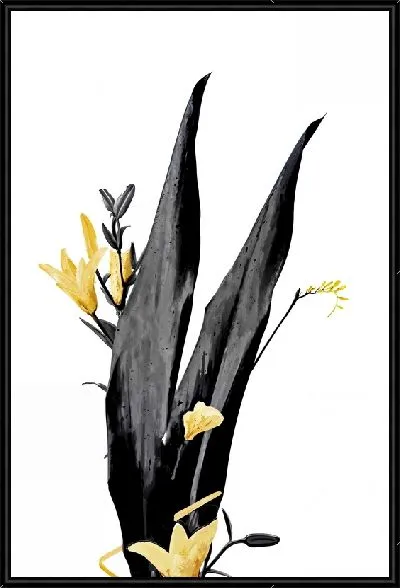 Картина Цветок в стиле минимализм