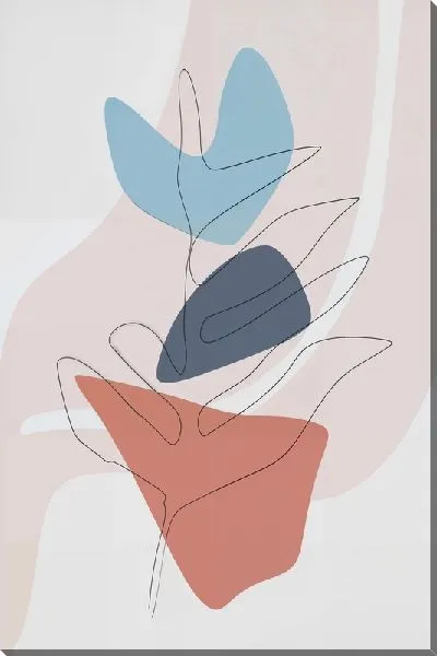 Картина маслом Минимализм линий и форм