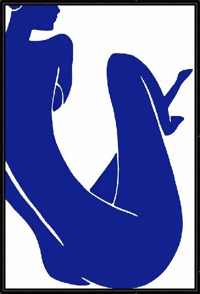 Картина Женский силуэт в стиле минимализм