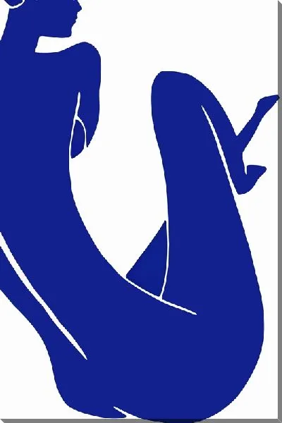 Картина маслом Женский силуэт в стиле минимализм