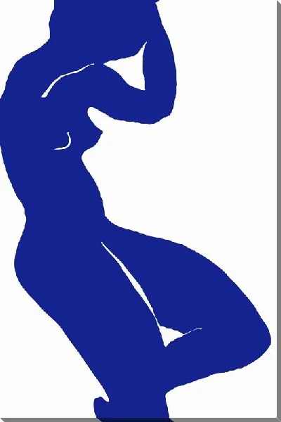 Картина маслом Женский ню силуэт в стиле минимализм