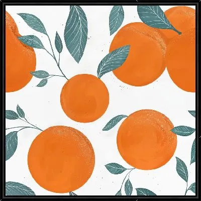 Оранжевые апельсины