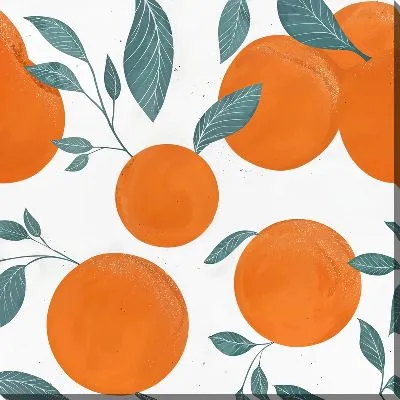 Оранжевые апельсины