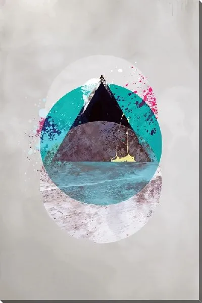 Картина маслом Фактурные круги