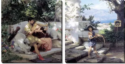 Картина Опасный урок (Dangerous lesson)