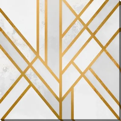 Золотые линии на мраморном фоне